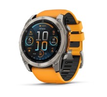 Умные часы Garmin Fenix 8 51mm Amoled Sapphire Carbon Gray DLC Titanium with Spark Orange Silicone 010-02905-11 Умные часы Garmin Fenix 8 51mm Amoled Sapphire Carbon Gray DLC Titanium with Spark Orange Silicone 010-02905-11