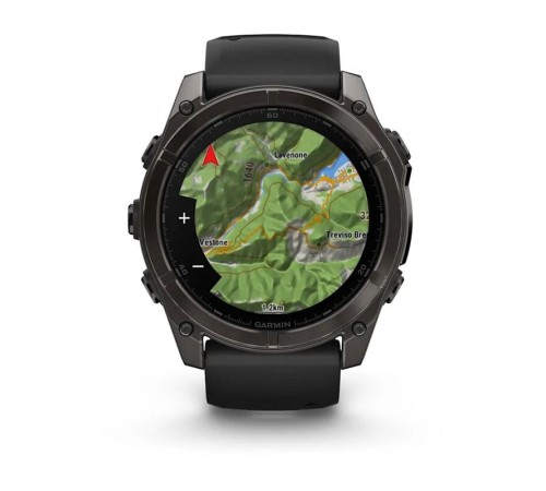 Умные часы Garmin Fenix 8 51mm Amoled Sapphire Carbon Gray DLC Titanium with Pebble Gray Silicone 010-02905-21 Умные часы Garmin Fenix 8 51mm Amoled Sapphire Carbon Gray DLC Titanium with Pebble Gray Silicone 010-02905-21