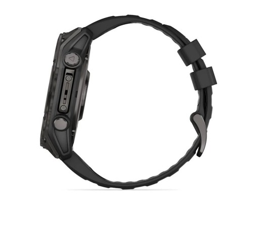 Умные часы Garmin Fenix 8 51mm Amoled Sapphire Carbon Gray DLC Titanium with Pebble Gray Silicone 010-02905-21 Умные часы Garmin Fenix 8 51mm Amoled Sapphire Carbon Gray DLC Titanium with Pebble Gray Silicone 010-02905-21