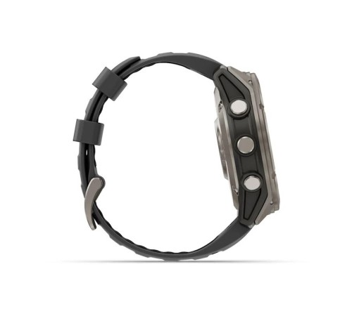 Умные часы Garmin Fenix 8 Pro 51mm Amoled Sapphire Lens Tinanium With Graphite/Black Silicone Band 010-03199-11