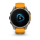 Умные часы Garmin Fenix 8 47 мм Amoled Sapphire Titanium Orange 010-02904-11