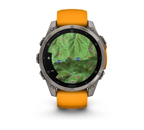 Умные часы Garmin Fenix 8 47 мм Amoled Sapphire Titanium Orange 010-02904-11 Умные часы Garmin Fenix 8 47 мм Amoled Sapphire Titanium Orange 010-02904-11