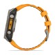 Умные часы Garmin Fenix 8 47 мм Amoled Sapphire Titanium Orange 010-02904-11