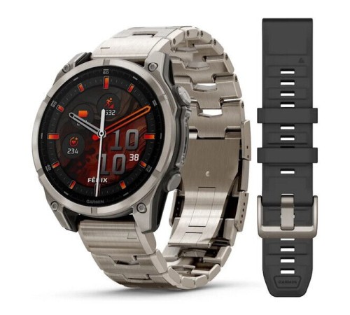 Умные часы Garmin Fenix 8 47 мм Amoled Sapphire 010-02904-40 EU Умные часы Garmin Fenix 8 47 мм Amoled Sapphire 010-02904-40 EU