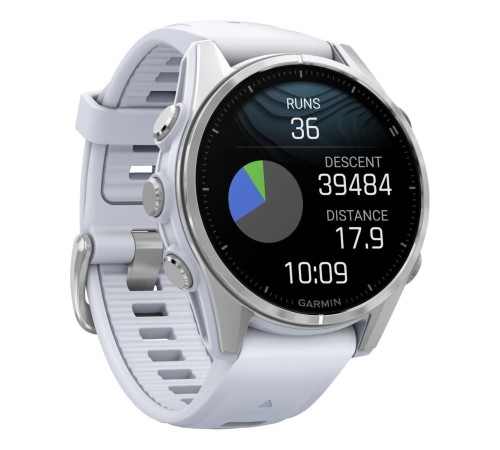 Умные часы Garmin FENIX 8 43 мм Amoled Silver EU