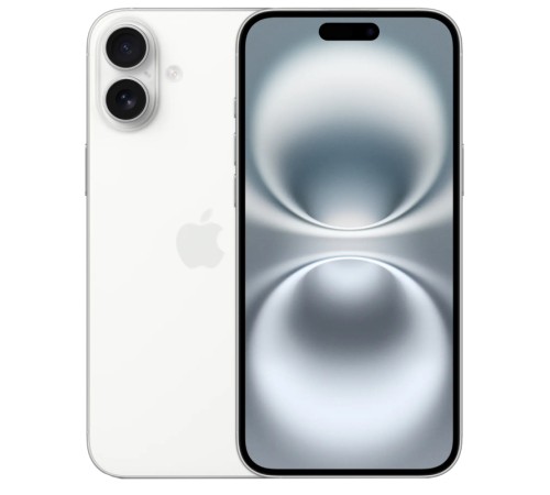 Смартфон Apple iPhone 16 256ГБ, Dual: nano SIM + eSIM, White 