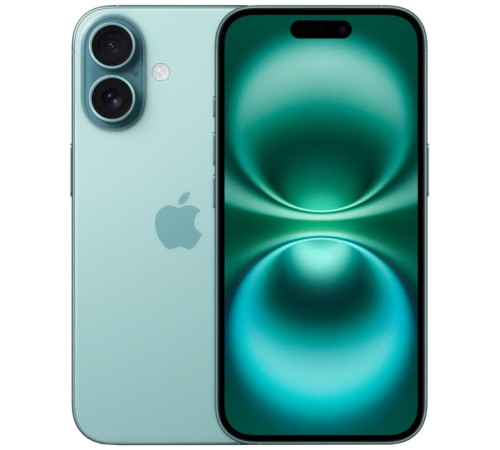 Смартфон Apple iPhone 16 128ГБ, Dual: eSIM + eSIM, Teal