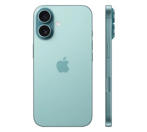 Смартфон Apple iPhone 16 128ГБ, Dual: eSIM + eSIM, Teal