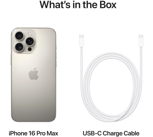 Смартфон Apple iPhone 16 Pro 128Gb eSIM+eSIM Natural Titanium (US)