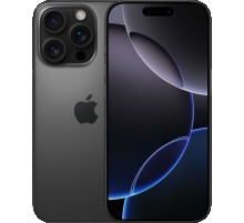 Смартфон Apple iPhone 16 Pro Max 512Gb eSIM+eSIM Black Titanium (US)