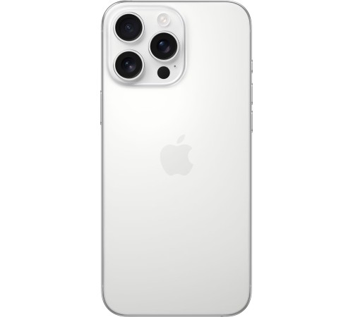 Смартфон Apple iPhone 16 Pro Max 256Gb eSIM+eSIM White Titanium (US)