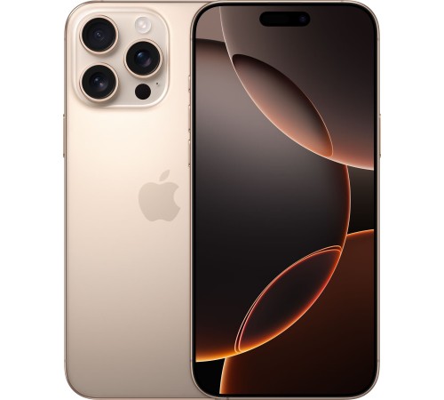 Смартфон Apple iPhone 16 Pro Max 256Gb eSIM+eSIM Desert Titanium (US)