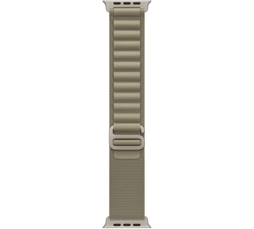 Умные часы Apple Watch Ultra 2 49 мм Titanium Case, титановый/olive Alpine Loop (S)