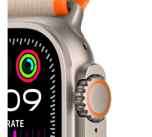 Умные часы Apple Watch Ultra 2 49 мм Titanium Case, титановый/orange/beige Trail Loop (M/L) Умные часы Apple Watch Ultra 2 49 мм Titanium Case, титановый/orange/beige Trail Loop (M/L)