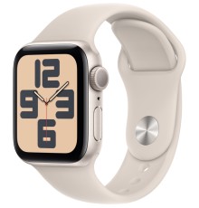 Умные часы Apple Watch SE 2 (2023) GPS 40mm Starlight Aluminium Case with Starlight Sport Band S/M (MR9U3)