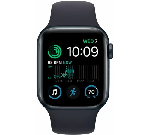 Умные часы Apple Watch SE 2 (2023) GPS 40mm Aluminum Case with Midnight Sport Band S/M (MR9X3)