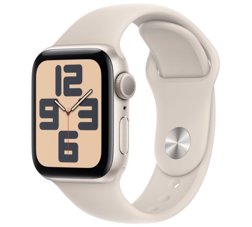 Умные часы Apple Watch SE 2 (2023) GPS 40mm Starlight Aluminium Case with Starlight Sport Band M/L