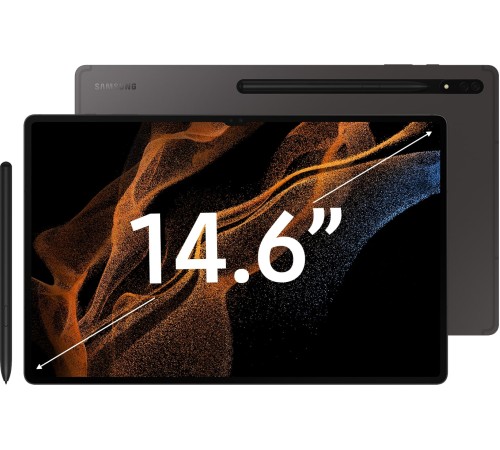 Планшет Samsung Galaxy Tab S8 Ultra 5G 12/256 (SM-X906B), графитовый