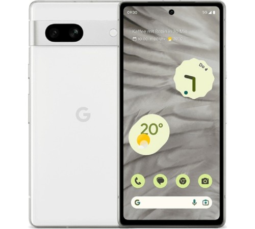 Смартфон Google Pixel 7A 8/128 ГБ, Dual: nano SIM + eSIM, GB, Snow