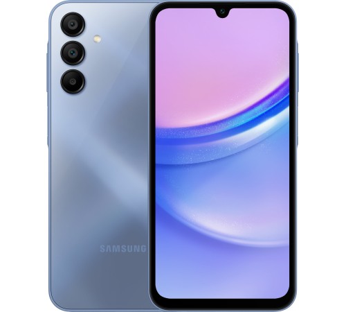 Смартфон Samsung Galaxy A15 8/256 ГБ, Dual nano SIM, Blue