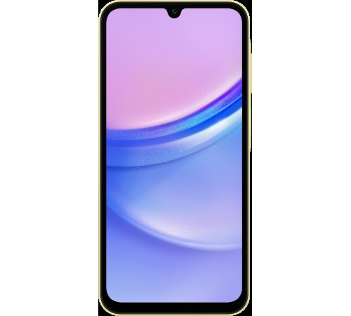 Смартфон Samsung Galaxy A15 4/128 ГБ, Dual nano SIM, Yellow