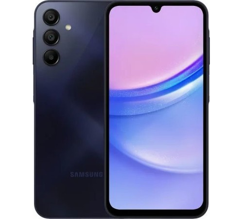 Смартфон Samsung Galaxy A15 4/128 ГБ, Dual nano SIM, Blue Black