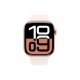 Apple Watch S10 46mm Rose Gold Aluminium Case with Light Blush Sport Band HK M/L (MWWU3)