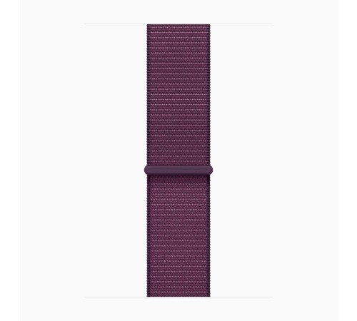 Apple Watch S10 46mm Rose Gold Aluminum Case with Plum Sport Loop 