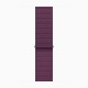 Apple Watch S10 46mm Rose Gold Aluminum Case with Plum Sport Loop 