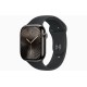 Apple Watch S10 42mm Slate Titanium Case with Black Sport Band S/M (HK)