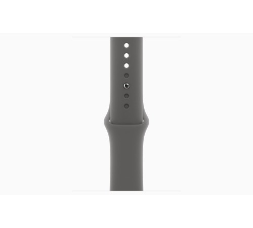 Apple Watch S10 46mm Natural Titanium Case with Stone Gray Sport Band S/M