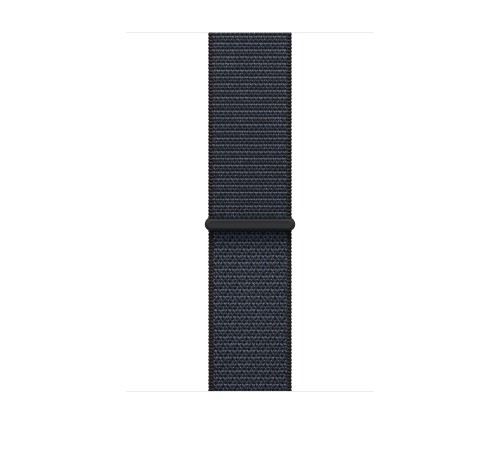 Apple Watch S10 42mm Aluminium Jet Black Case with Ink Sport Loop MWWG3