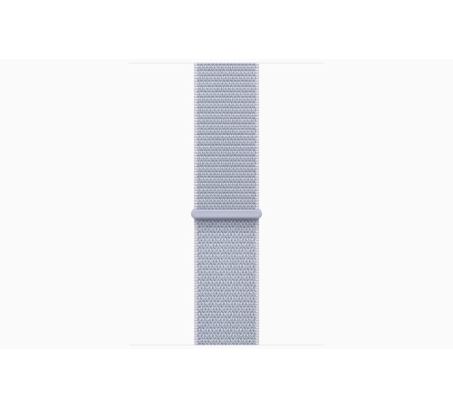 Apple Watch S10 46mm Silver Aluminum Case with Blue Cloud Sport Loop (MWWN3)