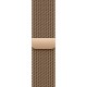Apple Watch S10 42mm Gold Titanium Case with Gold Milanese Loop
