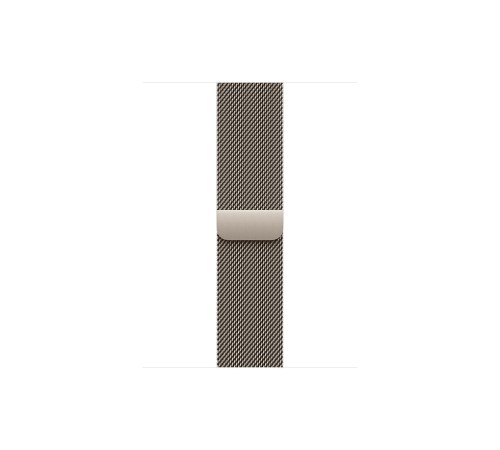 Apple Watch S10 42mm Silver Aluminum Case with Natural Milanese Loop