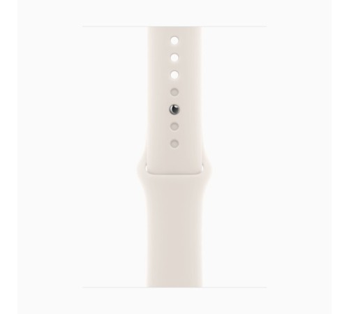 Apple Watch S10 42mm Gold Titanium Case with Starlight Sport Band S/M (US)