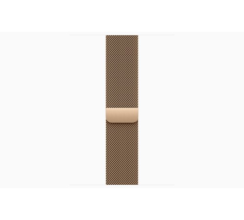 Apple Watch S10 46mm Gold Titanium Case with Gold Milanese Loop M/L (US)