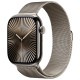 Apple Watch S10 42mm Natural Titanium Case with Natural Milanese Loop