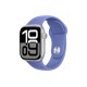 Apple Watch S10 42mm Silver Aluminium Case with  Periwinkle Sport Band M/L