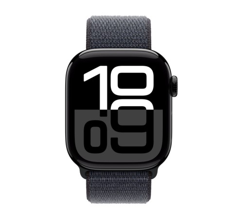 Apple Watch S10 46mm Aluminium Jet Black Sport Loop (MWWR3)