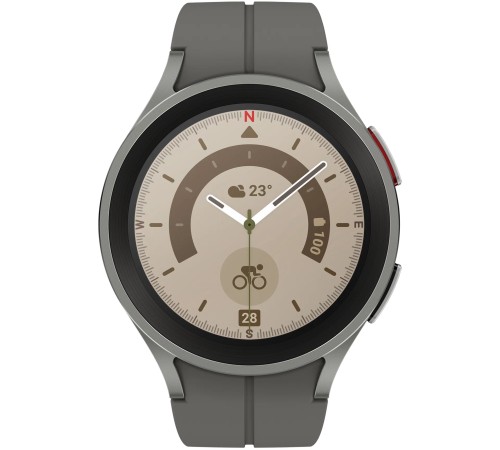 Умные часы  Samsung Galaxy Watch 5 Pro 45 mm, Gray Titanium