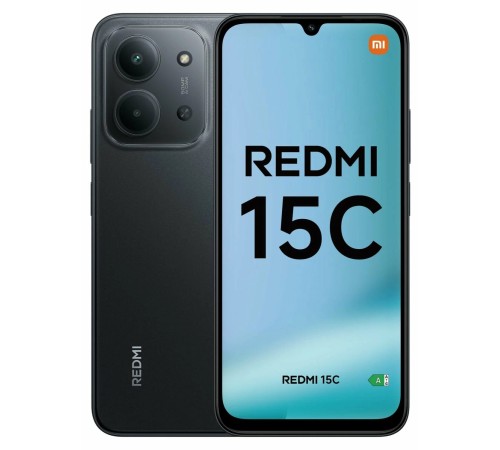 Смартфон Xiaomi Redmi 15C 8/256 ГБ RU, 4G, NFC, Dual nano SIM, черный Смартфон Xiaomi Redmi 15C 8/256 ГБ RU, 4G, NFC, Dual nano SIM, черный