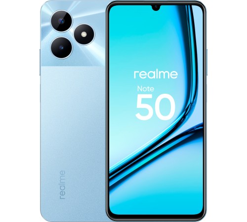 Смартфон Realme Note 50 3/64Gb Dual nanoSIM, RU, синий Смартфон Realme Note 50 3/64Gb Dual nanoSIM, RU, синий