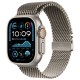 Умные часы Apple Watch Ultra 2 (2024) GPS + Cellular, 49 мм, корпус из бежевого титана, ремешок Natural Titanium Milanese Loop, S