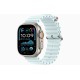Умные часы Apple Watch Ultra 2 (2024) GPS + Cellular, 49 мм, корпус из бежевого титана, ремешок Ice Blue Ocean Band 