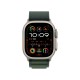 Умные часы Apple Watch Ultra 2 (2024) GPS + Cellular, 49 мм, корпус из бежевого титана, ремешок Alpine Loop Dark Green зеленого цвета, размер M