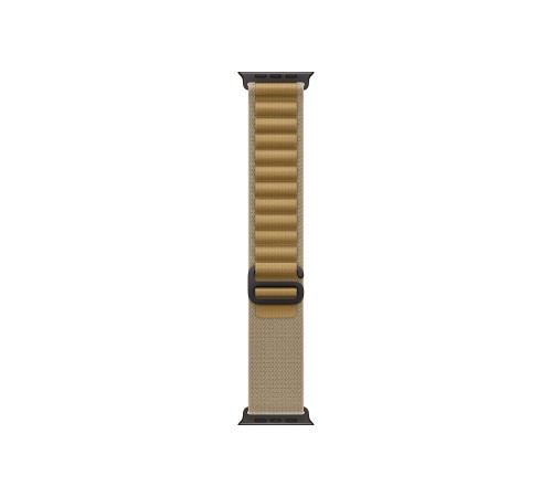 Умные часы Apple Watch Ultra 2 (2024) GPS + Cellular, 49 мм, корпус из черного титана, ремешок Alpine Loop Tan бежевого цвета US, размер L