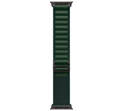 Умные часы Apple Watch Ultra 2 (2024) GPS + Cellular, 49 мм, корпус из черного титана, ремешок Alpine Loop Dark Green зеленого цвета, US, размер S