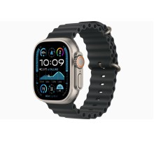 Умные часы Apple Watch Ultra 2 (2024) GPS + Cellular, 49 мм, корпус из бежевого титана, ремешок Ocean Band Black черного цвета
