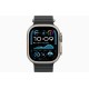 Умные часы Apple Watch Ultra 2 (2024) GPS + Cellular, 49 мм, корпус из бежевого титана, ремешок Ocean Band Black черного цвета
